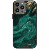 Burga Husa Elite Gold Emerald Pool iPhone 15 Pro Max