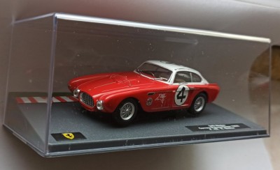 Macheta Ferrari 340 Mexico Carrera Panamericana 1953 - Bburago 1/43 foto