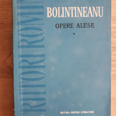 Opere alese vol. I: Poezii - Bolintineanu