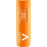 Vichy Capital Soleil Id&eacute;al Soleil stick protector pentru zonele sensibile SPF 50+ 9 g