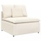 Canapea modulara cu perne, crem - 4