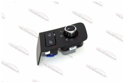 Buton crom reglaj oglinzi +blocare/deblocare usi VW Touran/ Caddy foto