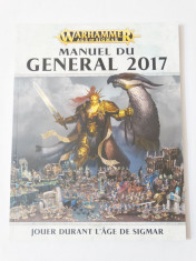 Warhammer Age of Sigmar Manuel Du General 2017 - carte reguli foto