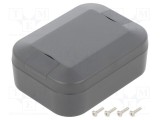 Carcasă universală TAKACHI 60mm x 80mm x 30mm WP ABS grafit IP67