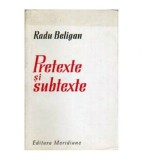 Radu Beligan - Pretexte si subtexte - 108691