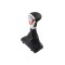 Nuca si manson schimbator de viteze Emzone, Compatibil cu Audi A3/A4/A5/A6/Q5/Q7, Piele ecologica/ABS,