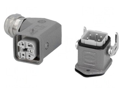 Conector HDC Tată-Mamă Soclu-Mufă Set Complet Han Kit foto