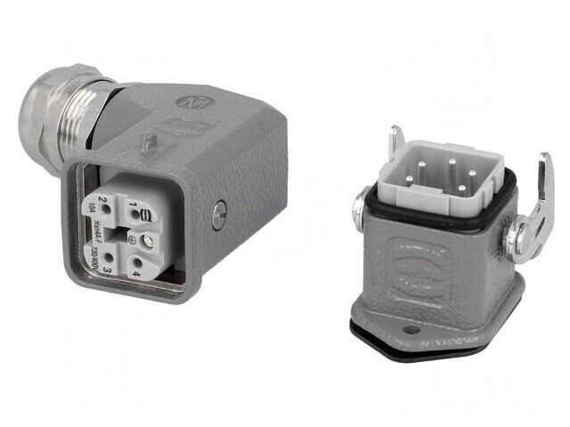 Conector HDC Tată-Mamă Soclu-Mufă Set Complet Han Kit
