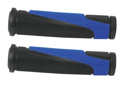 Mansoane Caper din TPR, forma ergonomica anti-alunecare, bi-color negru/albastru, 130 mm foto