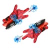 Manusi Spiderman cu Lansator si Ventuze IdeallStore&reg;, Rosu, Jucarie Baieti, +9 Ani, Marime Universala