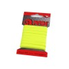 Elastic simplu plat, latime 6.6 mm, lungime 5 m, Galben neon, Crisalida