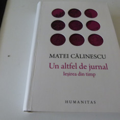 Un altfel de jurnal - Matei Calinescu