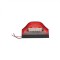Lampa spate numar camion remorca omogata E-mark alb 12/24V