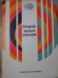 DIRIGINTII DESPRE EDUCATIE-V. GHICA, M. RADULESCU, GH. MOVILA, FL. CATAN-234454