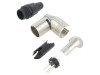 Conector XLR mufă tată PIN 4 unghi 90&deg; rotativ, Neutrik