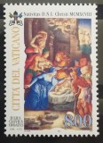 BC113, Vatican 1998, serie Craciun, picturi, Nestampilat