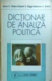 Dictionar de analiza politica - Jack C. Plano, Stiinte Politice, Sociologie, ed. 1993, limba romana, brosata