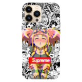 Husa compatibila cu Apple iPhone 12 model Zoe Dino rey Ahegao Supreme, Silicon, TPU, Viceversa, Transparent, Carcasa