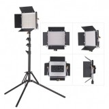 Panou Bi-color 660 LED Video Kit + trepied + accesorii Andoer