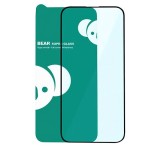 Folie de protectie Ecran Bear Super Hard pentru Apple iPhone 17 Pro, Sticla Securizata, Full Glue, 3D, Neagra