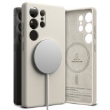 Husa pentru samsung galaxy s25 ultra - ringke silicone magnetic magsafe - stone