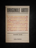 Dumitru Matei - Originile artei (1981)