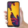 Husa Huawei P20 Lite GloMax 360 Transparenta TPU, Protectie Soc, Praf, Zgarieturi