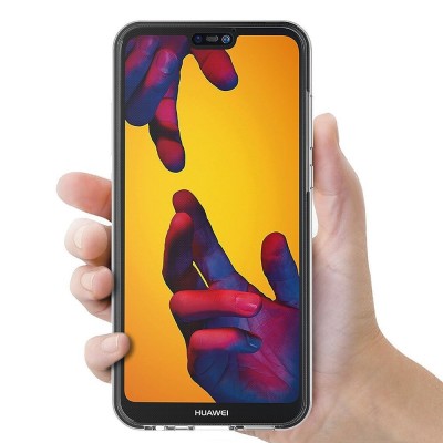 Husa pentru Huawei P20 Lite, GloMax TPU 360, Transparent foto