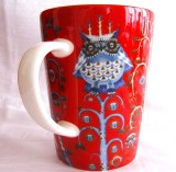 CANA PORTELAN IITTALA TAIKA DECOR CU BUFNITE DESIGN KLAUS HAAPANIEMI 11 CM 400 ML