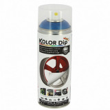 Spray vopsea cauciucata Kolor Dip Albastru 400ml, Sumex