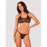 Set Celia Noir Obsessive, Negru, XS/S