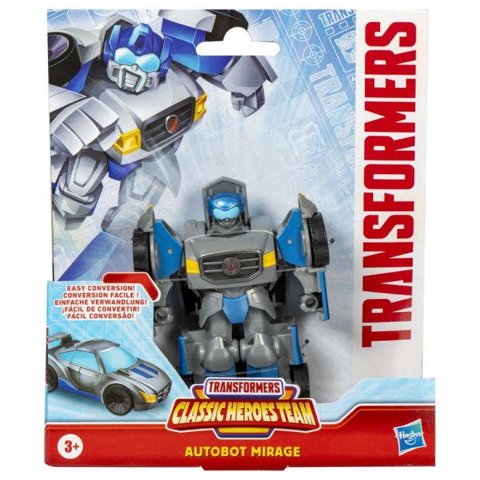 TRANSFORMERS CLASSIC HEROES TEAM ROBOT AUTOBOT MIRAGE TRANSFORMABIL SuperHeroes ToysZone