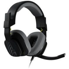 Casti gaming cu fir Logitech A10, Multiplatforma, Microfon, Negru