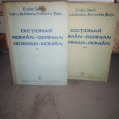 Dictionar roman - german / german - roman / 2 volume / Emilia Savin