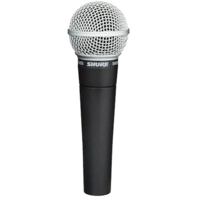 Microfon shure sm58, profesional, cu fir, borseta, nuca, cablu 5M foto