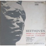Disc vinil, LP. SIMFONIA NR.5 IN DO MINOR OP.67. UVERTURA CORIOLAN-LUDWIG VAN BEETHOVEN-220945