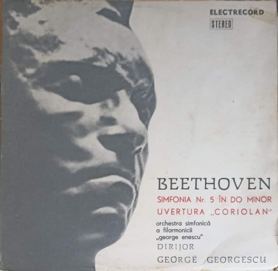 Disc vinil, LP. SIMFONIA NR.5 IN DO MINOR OP.67. UVERTURA CORIOLAN-LUDWIG VAN BEETHOVEN-264268 foto
