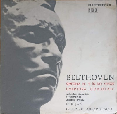 Disc vinil, LP. SIMFONIA NR.5 IN DO MINOR OP.67. UVERTURA CORIOLAN-LUDWIG VAN BEETHOVEN foto