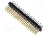 Conector SAMTEC şiruri pini tată PIN 30 drept 2,54mm THT
