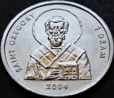 Moneda exotica 1 DRAM - NAGORNO KARABAH, anul 2004 *cod 2183 foto