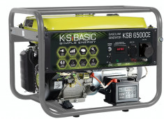 Generator curent 5.5 kW benzina, Konner &amp;amp; Sohnen KSB 6500CE foto