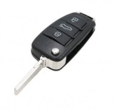 Set 2 bucati - Cheie auto completa Topautochei&amp;#174; compatibila cu Audi A3, A3TT, 433 MHz ID48, 3 Butoane