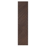 Panou acustic de perete Deco I cu aspect de nuc, 260x60x1,8 cm