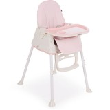 Scaun de masa 2 in 1 Kikka Boo Creamy, Roz