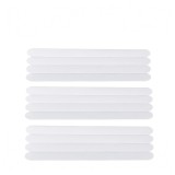Set 12 Benzi Anti Alunecare, 2 x 20 cm, pentru Podea Baie, Cabina de Dus, Cada si Scari din Silicon Auto Adeziv, 2 x 20 cm, CBD CORAL BEST DEALS 20 ce