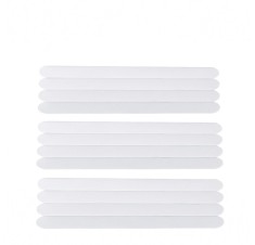 Set 12 Benzi Anti Alunecare, 2 x 20 cm, pentru Podea Baie, Cabina de Dus, Cada si Scari din Silicon Auto Adeziv, 2 x 20 cm, CBD CORAL BEST DEALS 20 ce
