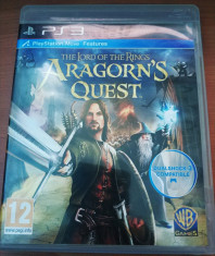 The Lord of the Rings Aragorn&amp;#039;s Quest, Ps3, original, alte sute de titluri foto