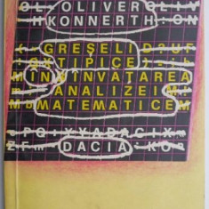 Greseli tipice in invatarea analizei matematice – Oliver Konnerth