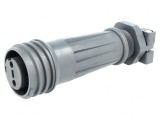 Conector Circular Mufă Mamă 2 PIN Filet Exterior Rotire