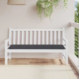 Cumpara ieftin Pernă de bancă de grădină, negru, 150x50x4 cm, textil oxford